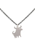 ox / sterling silver / oxidized silver chinese zodiac charms