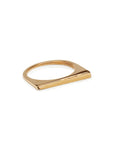 bronze / beveled shard stacking rings
