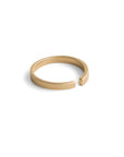 14k yellow gold tapered stake band