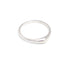 sterling silver / 5 swell stacking rings