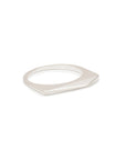 sterling silver / pyramid shard stacking rings