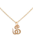 snake / 14k gold / 14k gold chinese zodiac charms