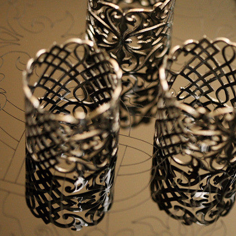  arabesque napkin rings