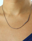  diamond trace necklace