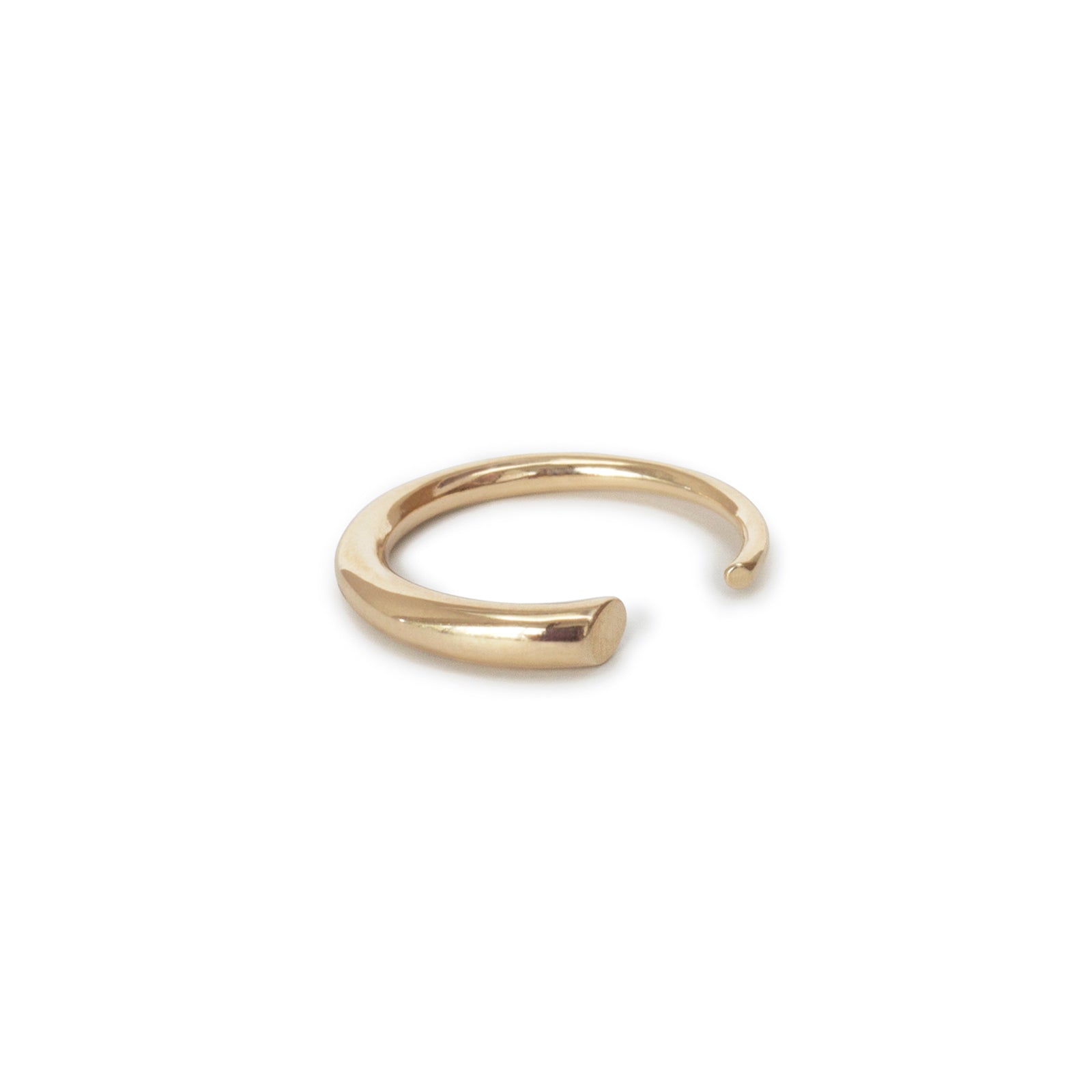 bronze / tapered arpent stacking rings