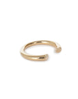 bronze / thick arpent stacking rings