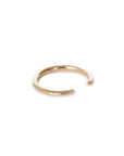 bronze / thin arpent stacking rings