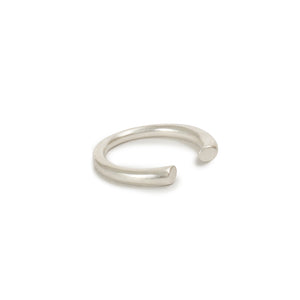 sterling silver / thick arpent stacking rings